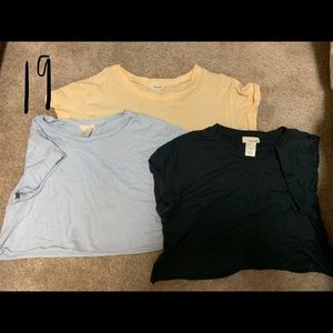 Crop tee’s